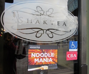 Shaktea Noodle Mania starting point